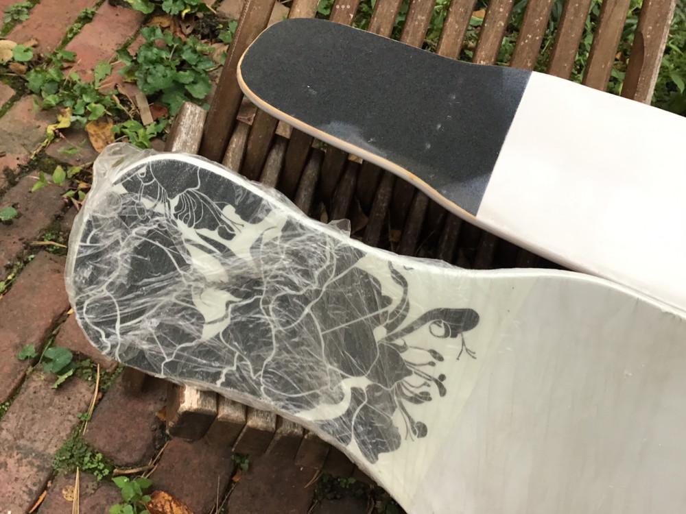 Vintage Longboard (2) NOS 45" 47" Graphics Unused