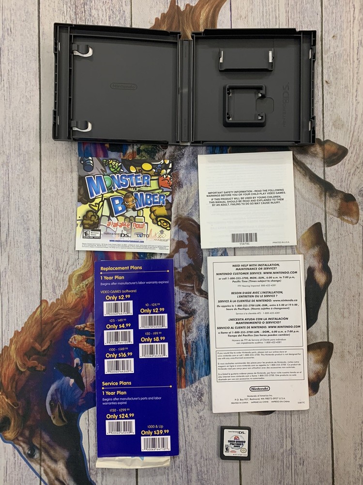 Nintendo DS Items Game Case Manuals