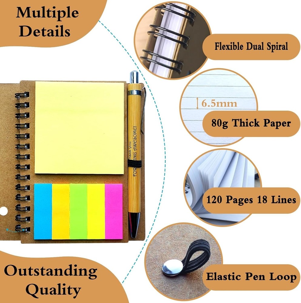 Compact Inspirational Notebook Collection