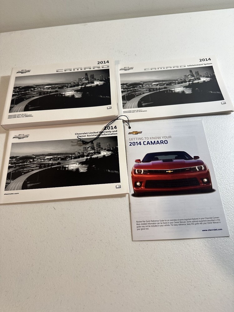 2014 Camaro Owners Manuals Set