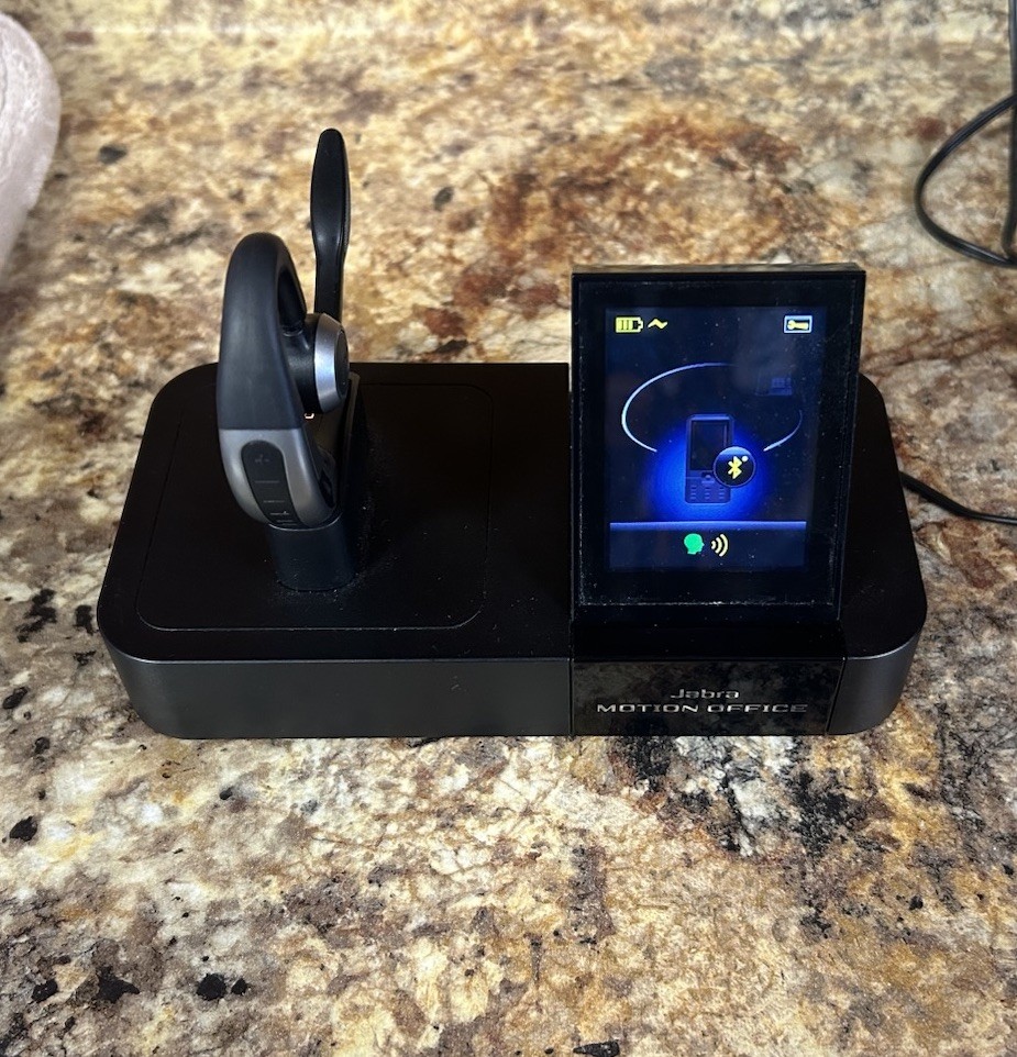 Jabra Motion Office UC Bluetooth Headset - Touch Screen WHB006