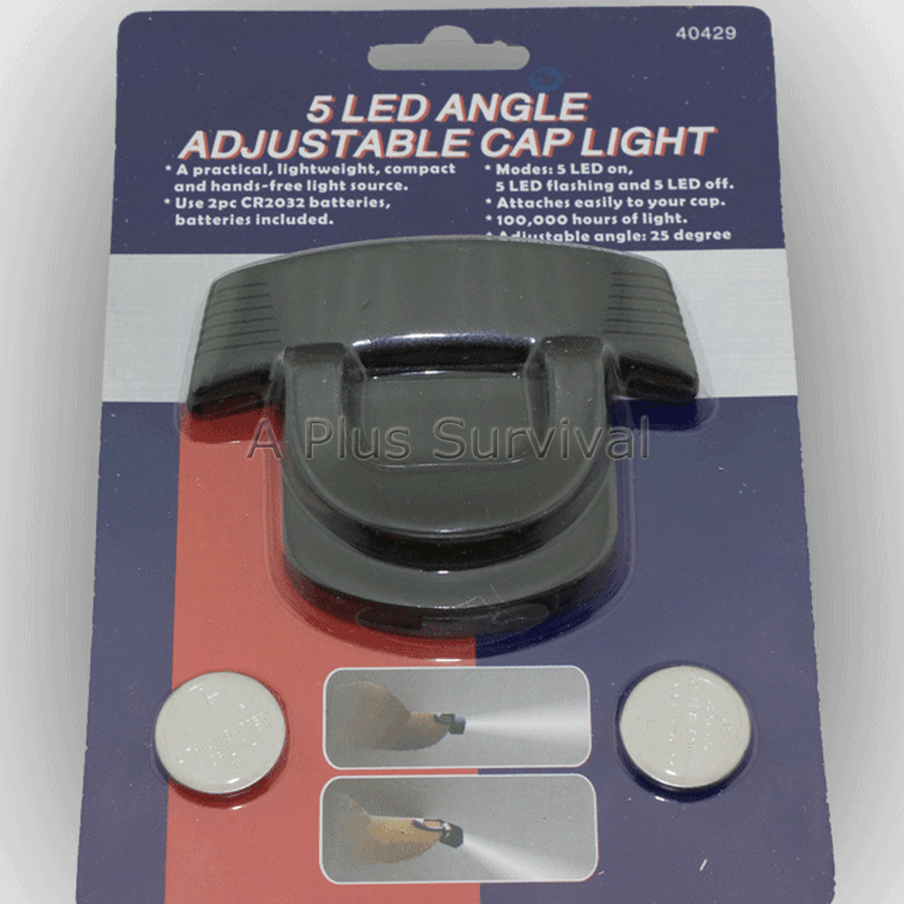 Clip on LED Light for Hats
