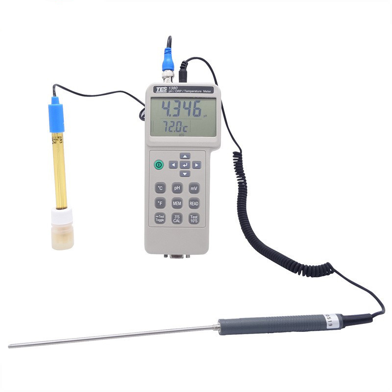 TES-1380K PH/ORP/Temperature Meter✦Kd