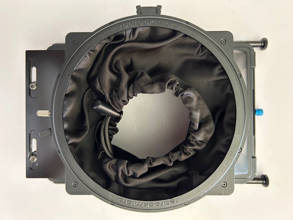 Redrock Micro DELUXE large Matte Box. (2) 4x5.65 Filter Holders