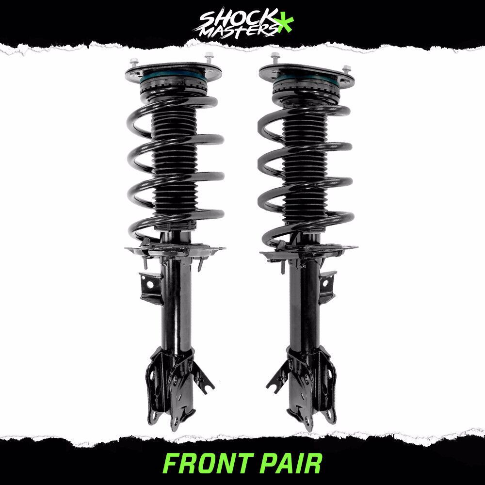 Front Pair Quick Complete Struts & Spring Assemblies for 2015-2023 Ford Edge