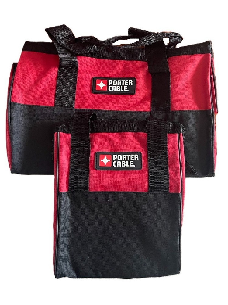 Porter Cable tool bag combo 16" and 9"