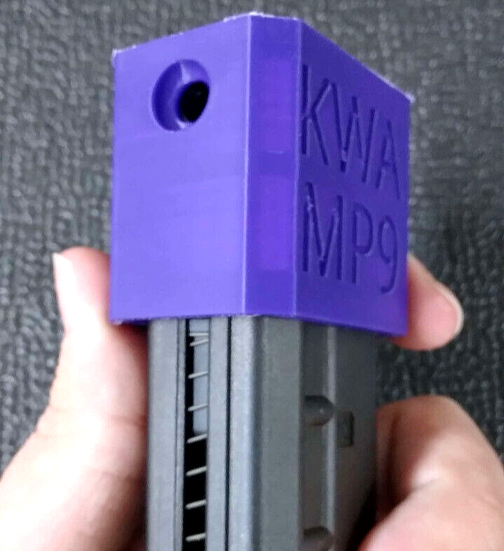 Airsoft KWA MP9 Speedloader Adapter (Purple)