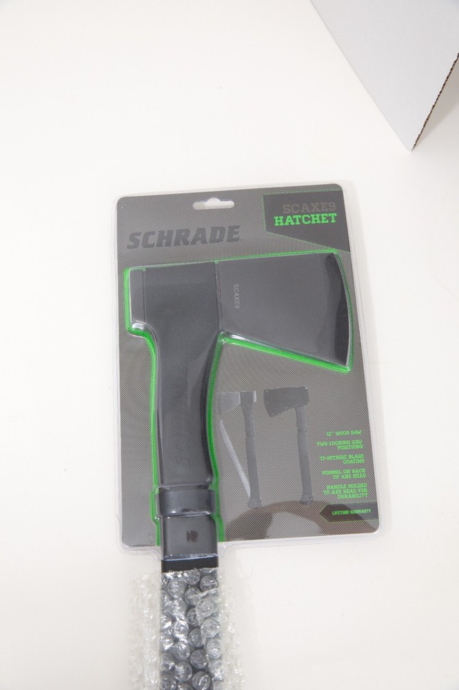 Schrade SCAXE9 Hatchet With Cover