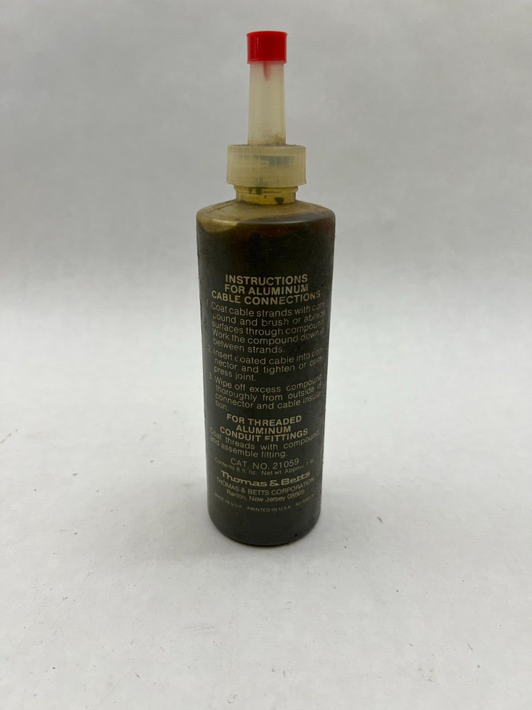 Thomas & Betts 21059 NNB Joint Compound Aluminum Wire See Pics #A20