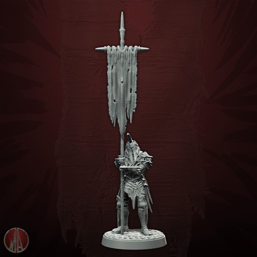 Dungeons & Dragons NPC Enemy Playable Character - Orc Command Group Infantry