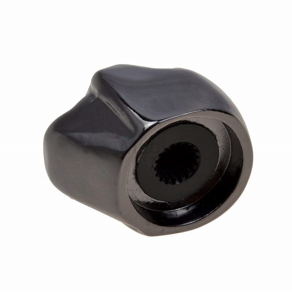 3PCS Skull Knob Electric Guitar Volume Tone Control Knobs Skull Head Black