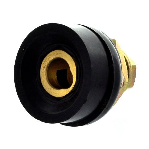 Lenco 08105 LDPM-25 Female Panel Mount - Black
