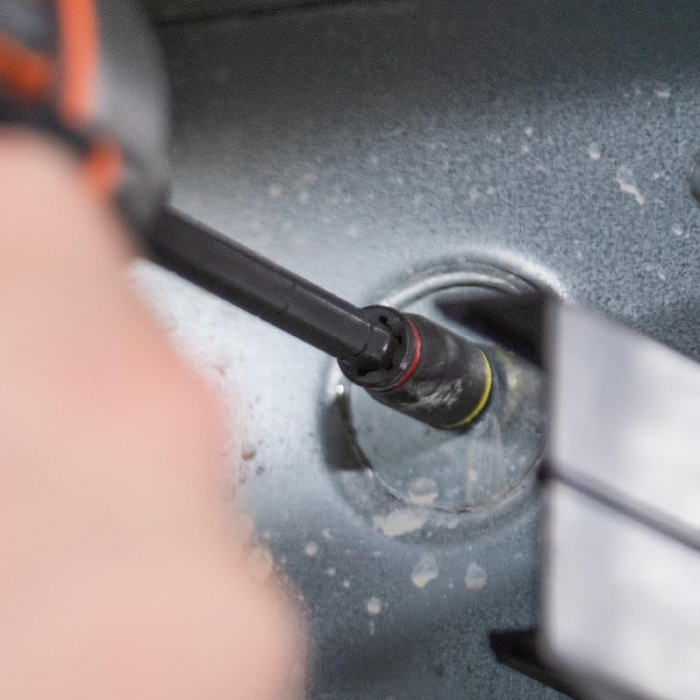 Compact 2-Piece Impact Driver Set: 3-in-1 Flip Socket for Ultimate Flexibility