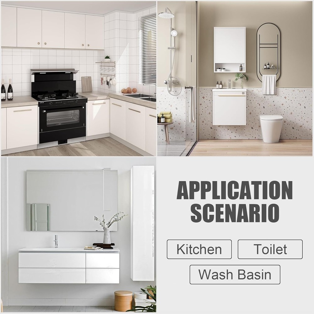 5 Piece extension-type Towel Bar Set Bath Accessories Bathroom Hardware - 304