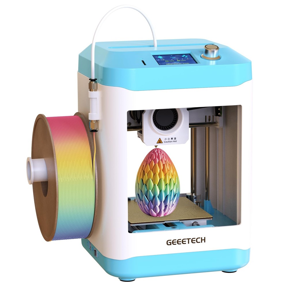 Fully Assembled Mini 3D Printer for Kids & Beginners - Complete Starter Kit