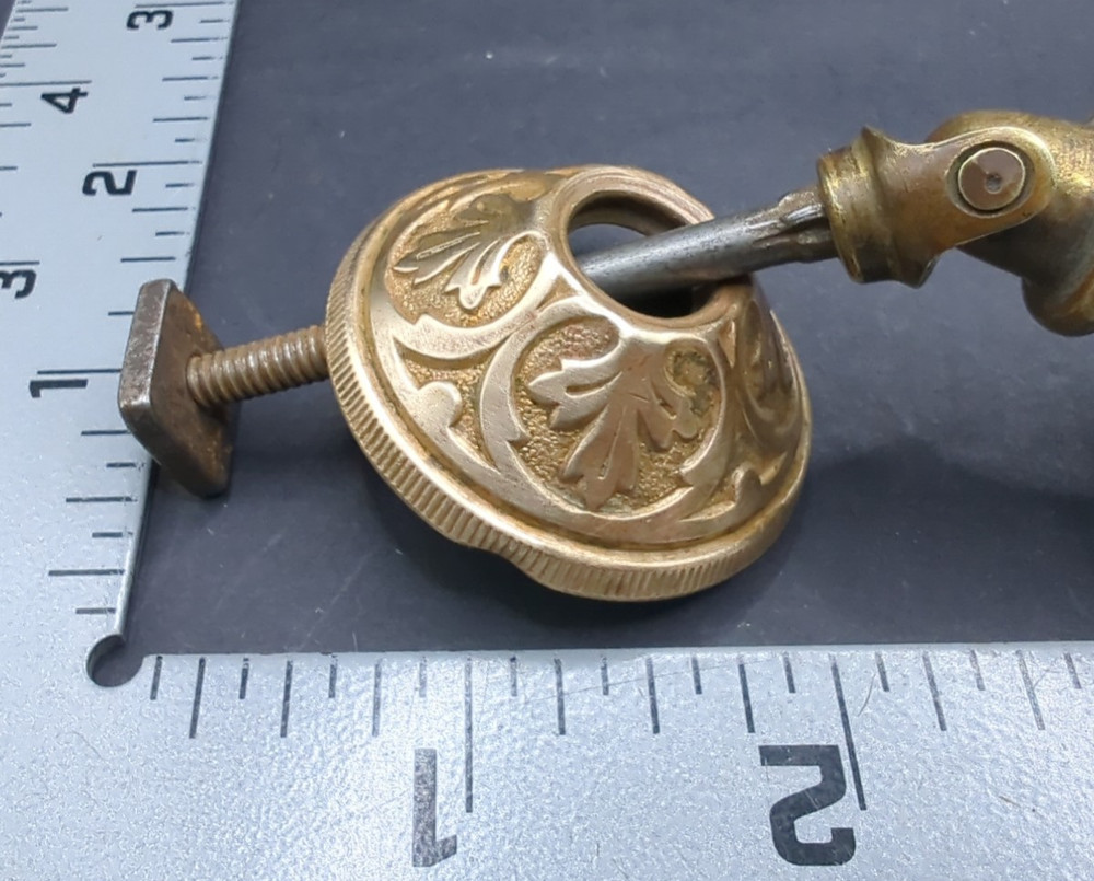 RARE ANTIQUE TEARDROP WALNUT EBONIZED VICTORIAN PULL PRICED PER PULL BEAUTIFUL