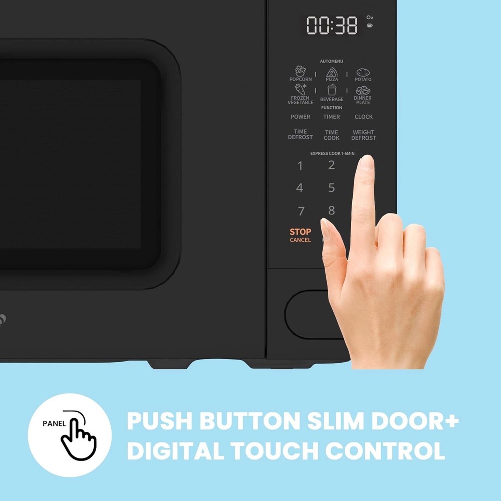 COMFEE Deluxe Counter Top One Touch Microwave Oven