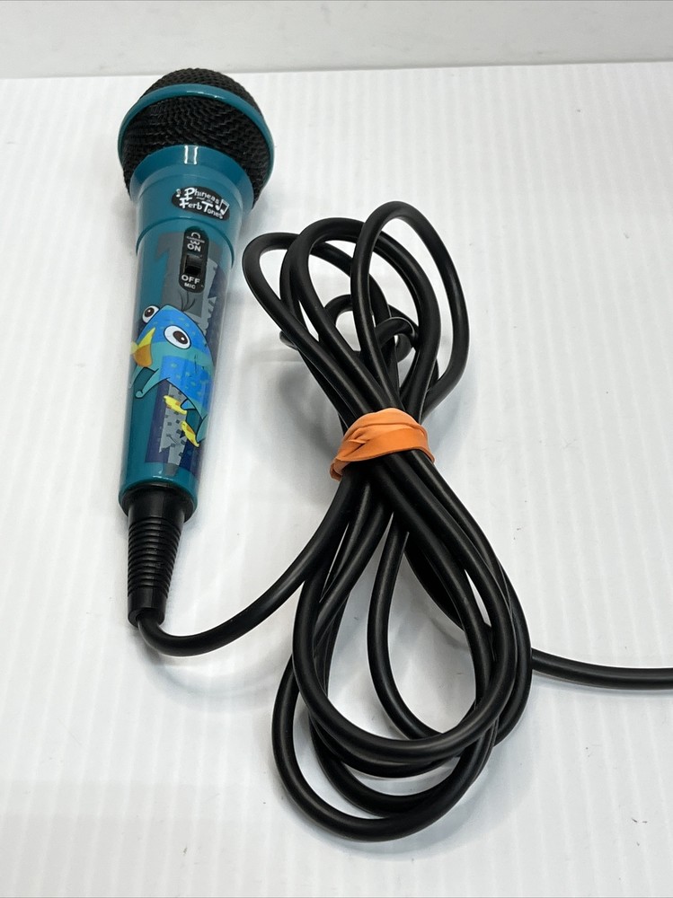 Disney Phineas And Ferb Tones Microphone 2010