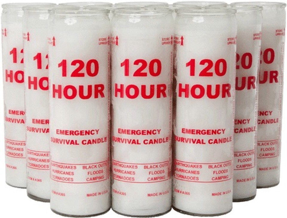 CMS 120 Hour Emergency Candle - 1 Candle