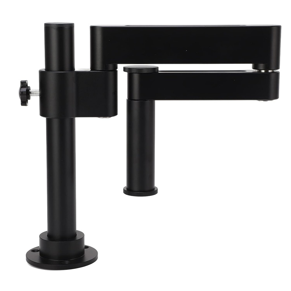 Adjustable Microscope Camera Mount Stand Rotatable Arm for DSLR Telescopic Posit