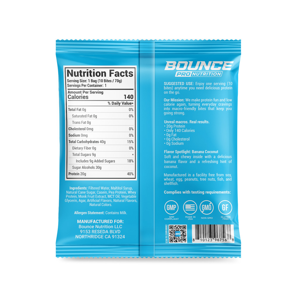 Protein Gummies - 20G Per Bag - Birthday Cake