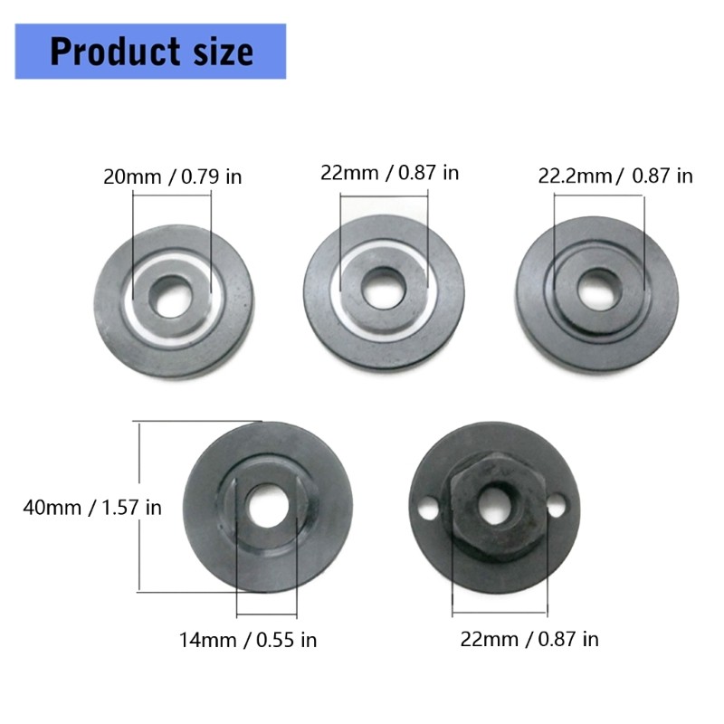 4pcs Conversion Base Set Long Service Grinder Adapter Kit for Grinding Machine