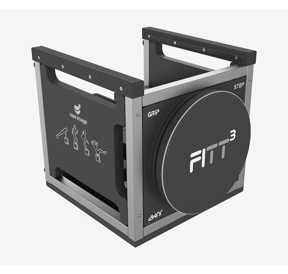 NEW IMAGE FITT CUBE TOTAL BODY WORKOUT HIGH INTENSITY INTERVAL TRAINING - GRAY
