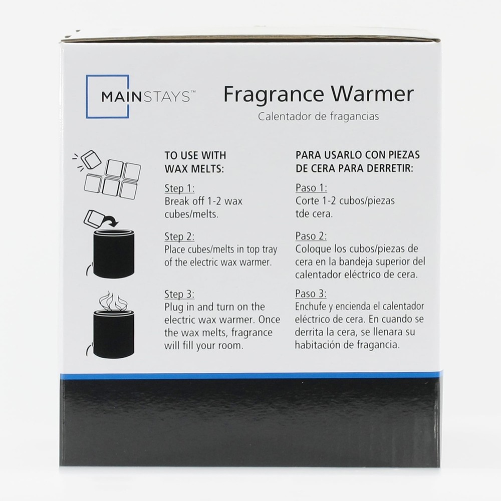 Electric 18-Watt Ceramic Wax Melt Warmer, Black