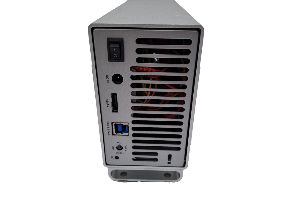 OWC Mercury Elite Pro Dual with 4tb external HDD with power adapter