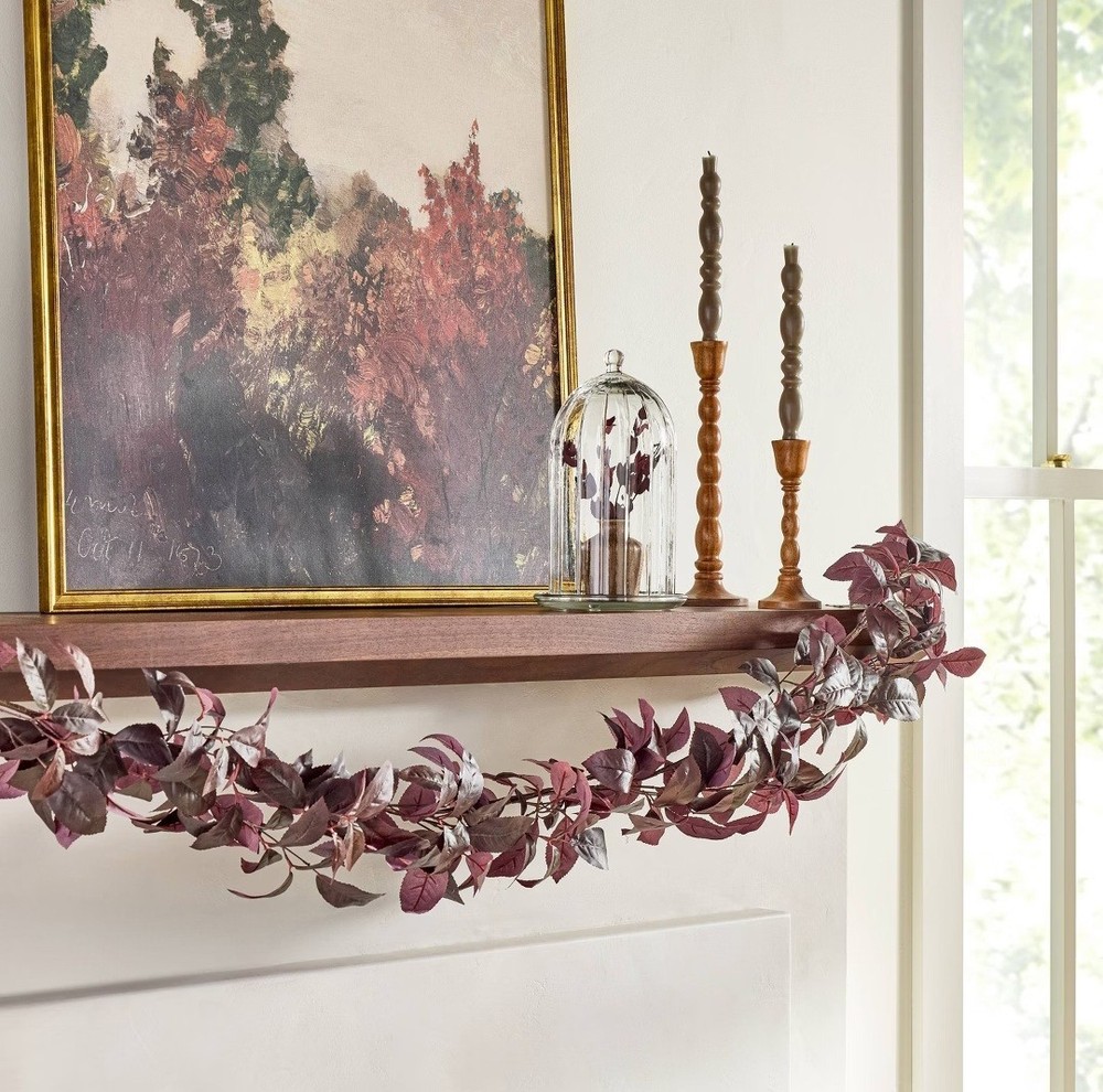 Rustic Wood Candlestick Set (2-Piece)