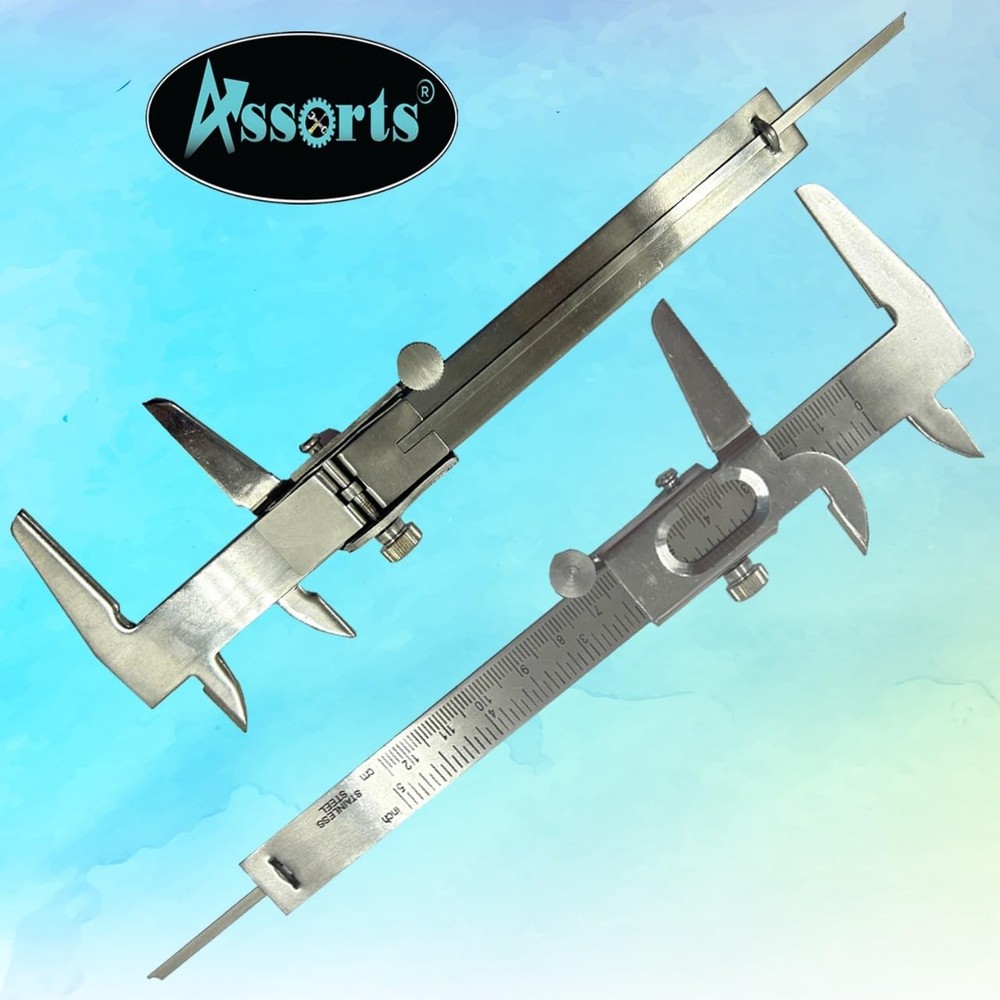 Quality Non Digital Vernier Caliper- Professional Metric -Imperial Measuring ...