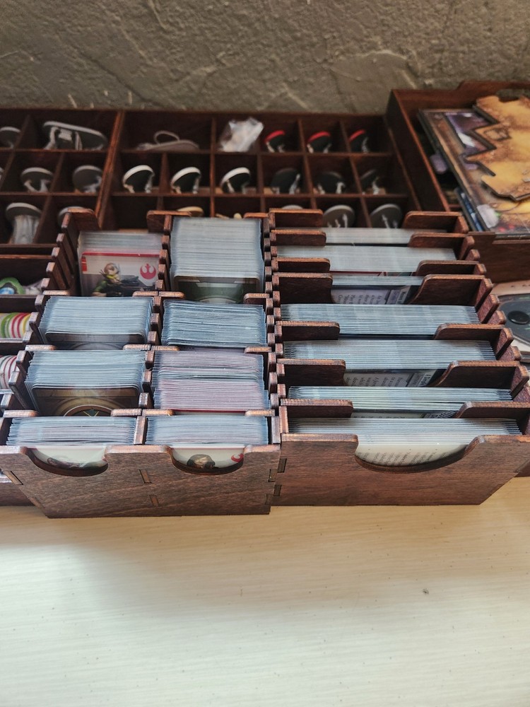 Star Wars Imperial Assault Lot- Base Game W/ Broken Token, Hoth Exp, Shadows Exp