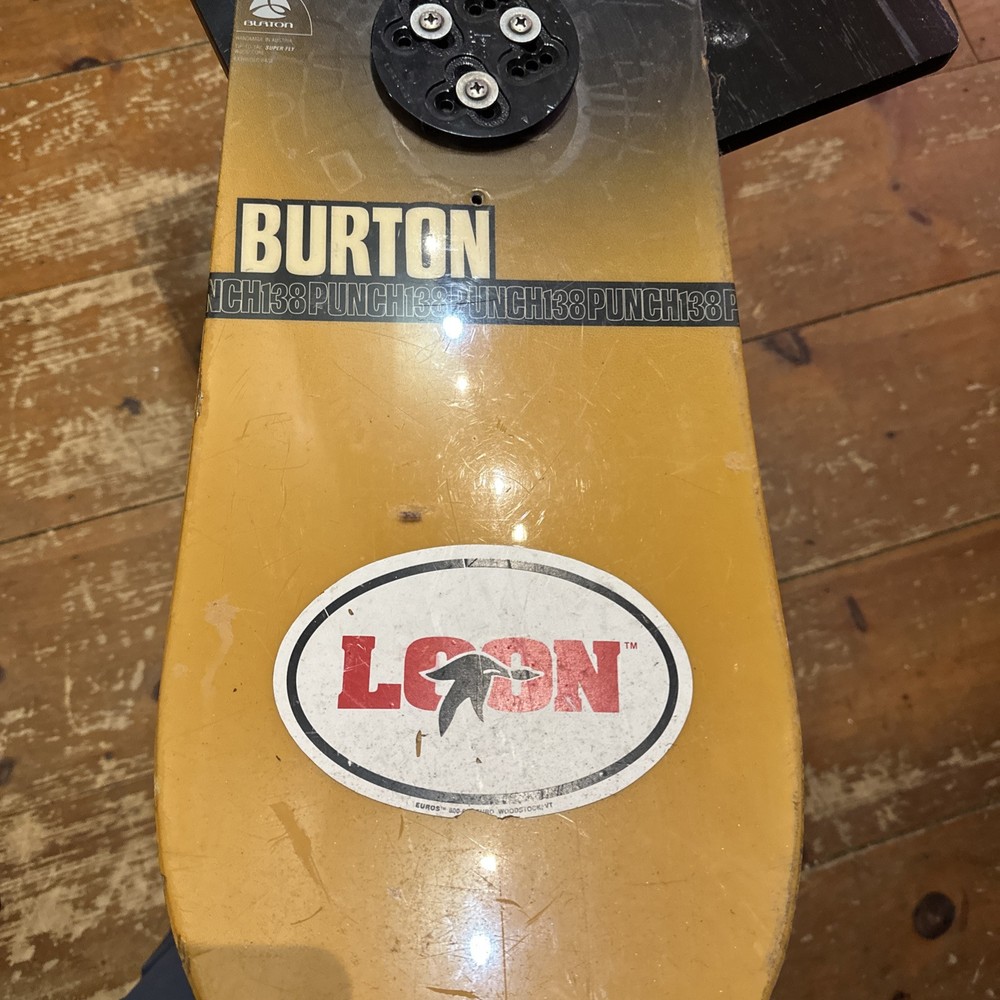 Burton Punch Snowboard - 138cm Cat Orange