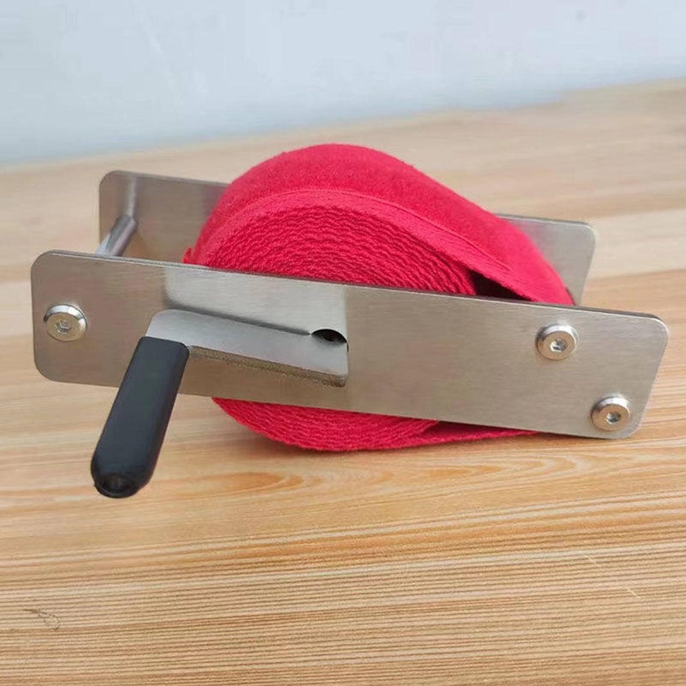 Boxing Hand Wraps Roller Winder Manual Compact Training Equipment Stainless