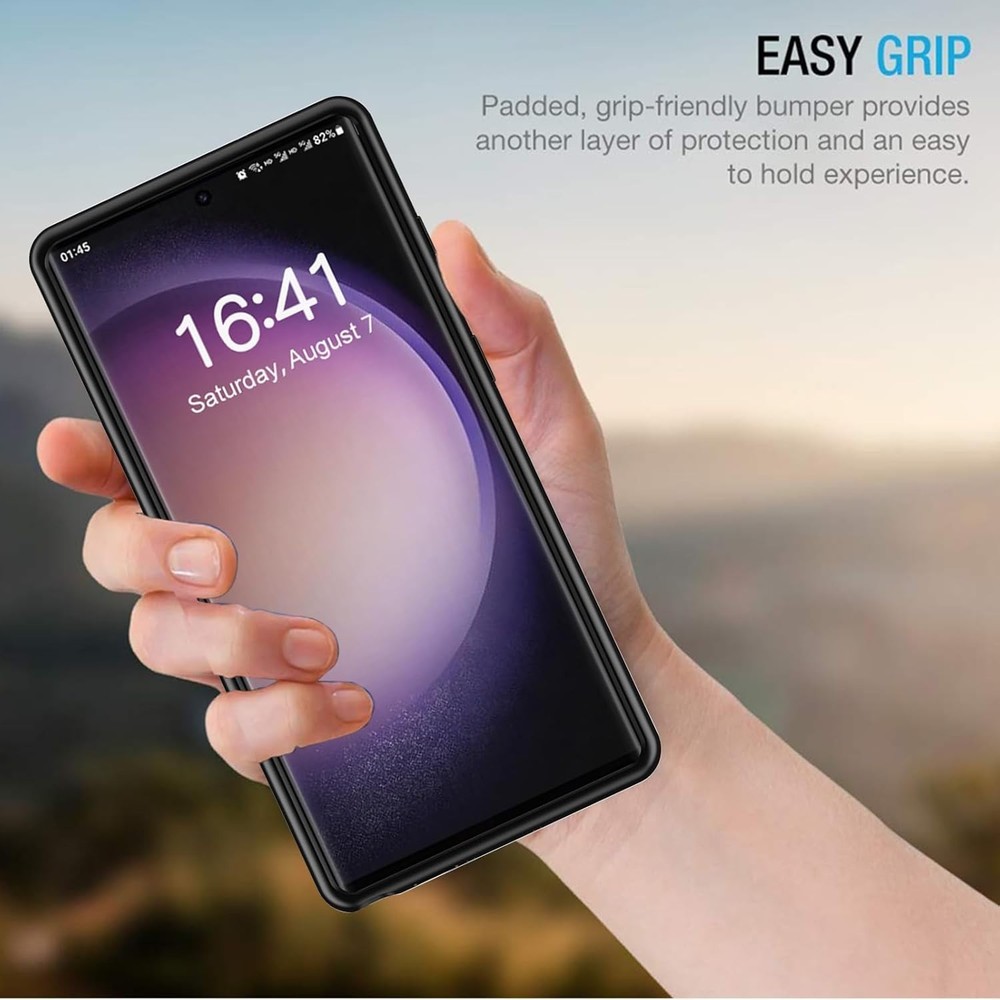 Portable Wireless Charging Case for Galaxy S23 Ultra