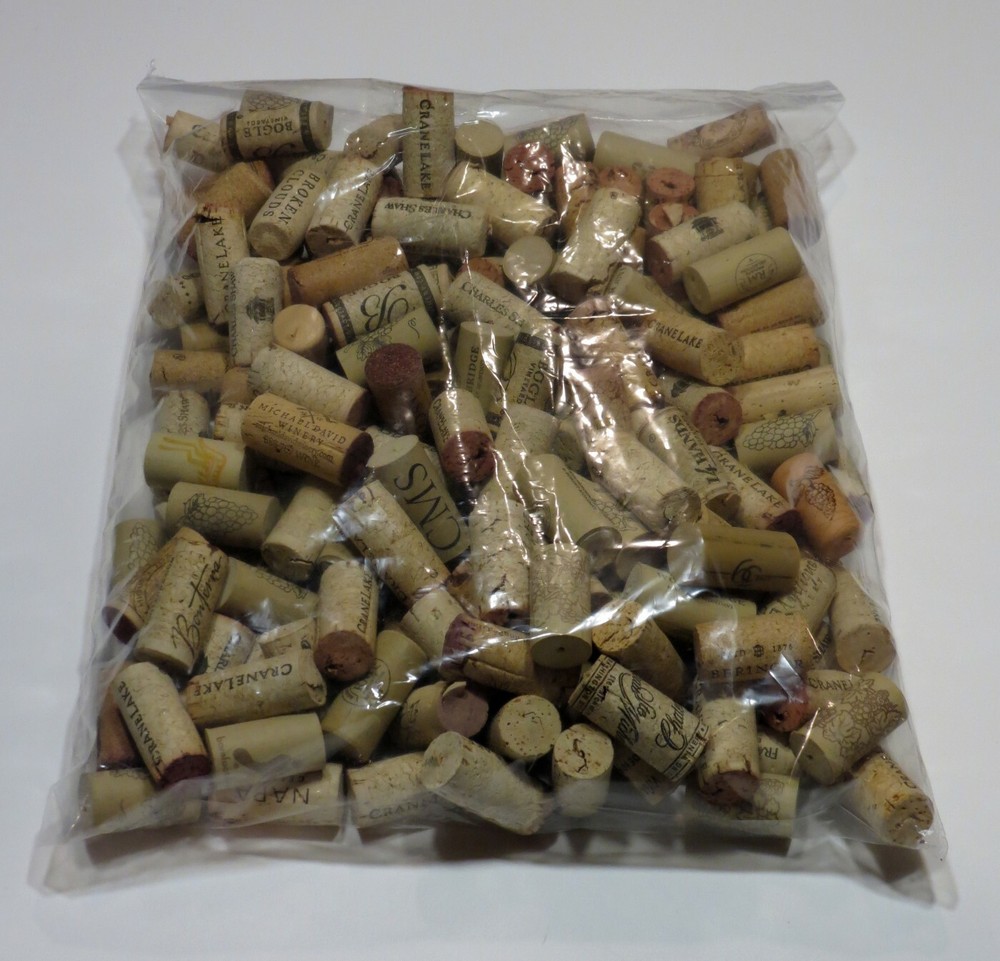 Corks Large Assorted Bag 184 Count Craft Supplies Various Brands And Locations