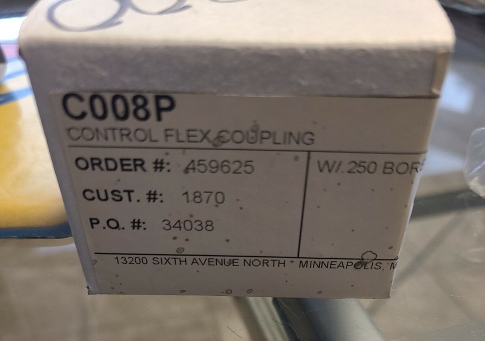 C008P Control Flex Coupling