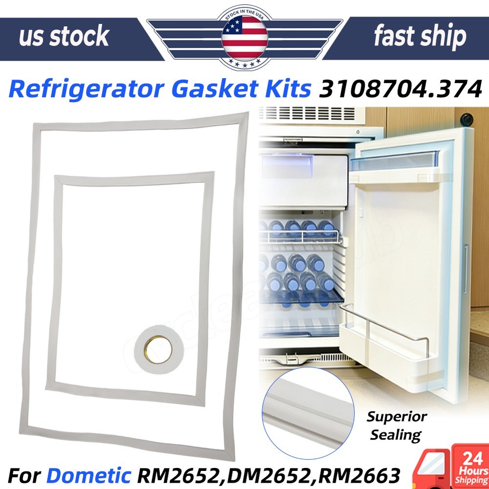 For Dometic Refrigerator Gasket Kits 3108704.374 fits RM2652,DM2652 AND RM2663