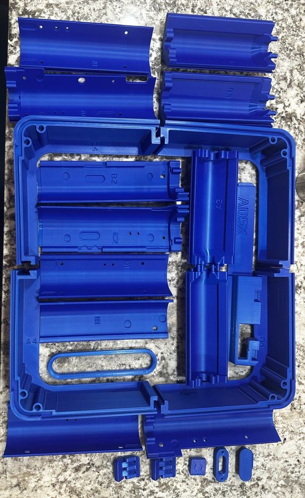 Flashforge Ad5x Enclosure Blue