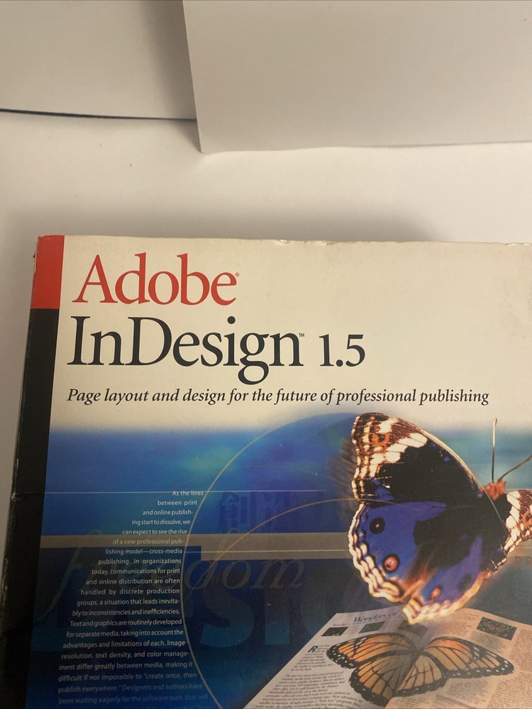 Adobe InDesign 1.5 Macintosh