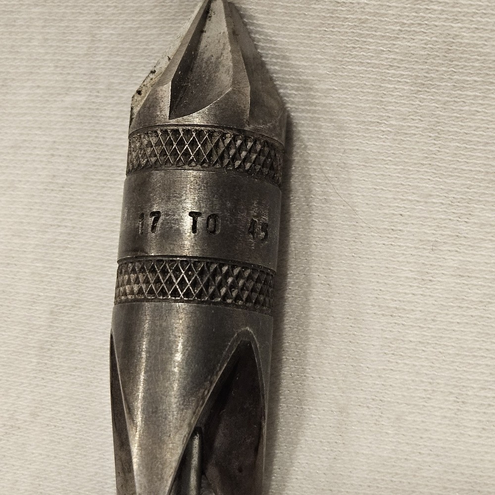 L.E. Wilson Chamfer and Deburring Tool 17 to 45 Caliber- Used