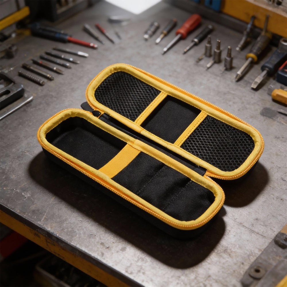 For Cordless Screwdriver Storage Box with Portable Handle and Organizer