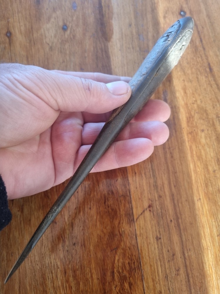 Antique German Wood Handle Screwdriver   22.5cm