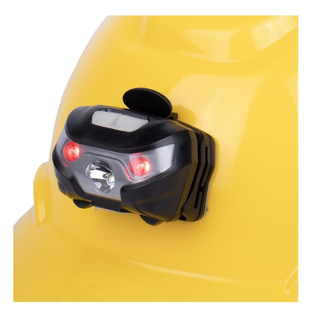 GREERRIDE Rechargeable Hard Hat Light - Headlamp for Direct Mount, Black