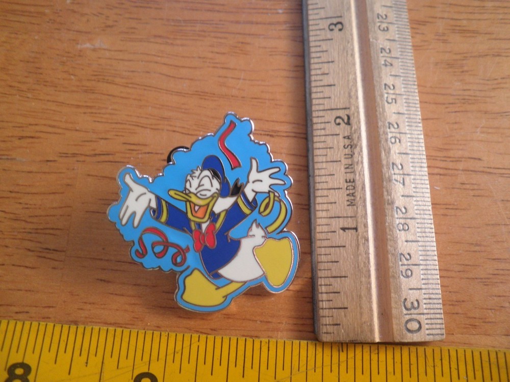 Donald Duck celebration ribbons Disney Pin