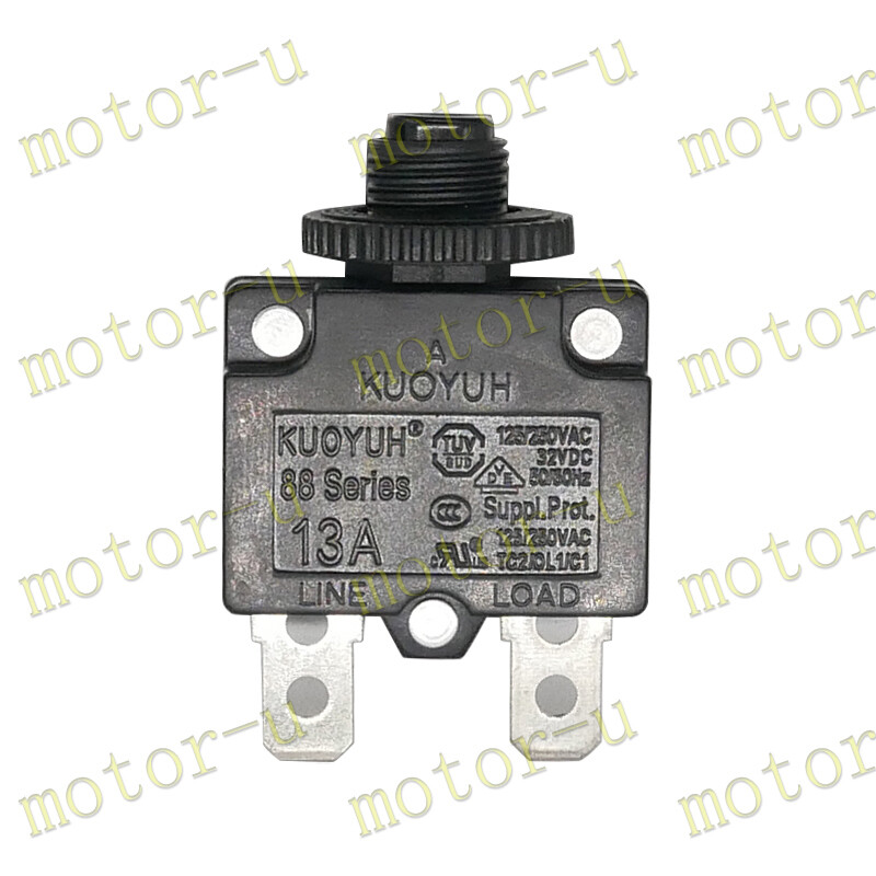 KUOYUH 88 Series 13A 125/250V Overcurrent Protector US HD Protection Switch