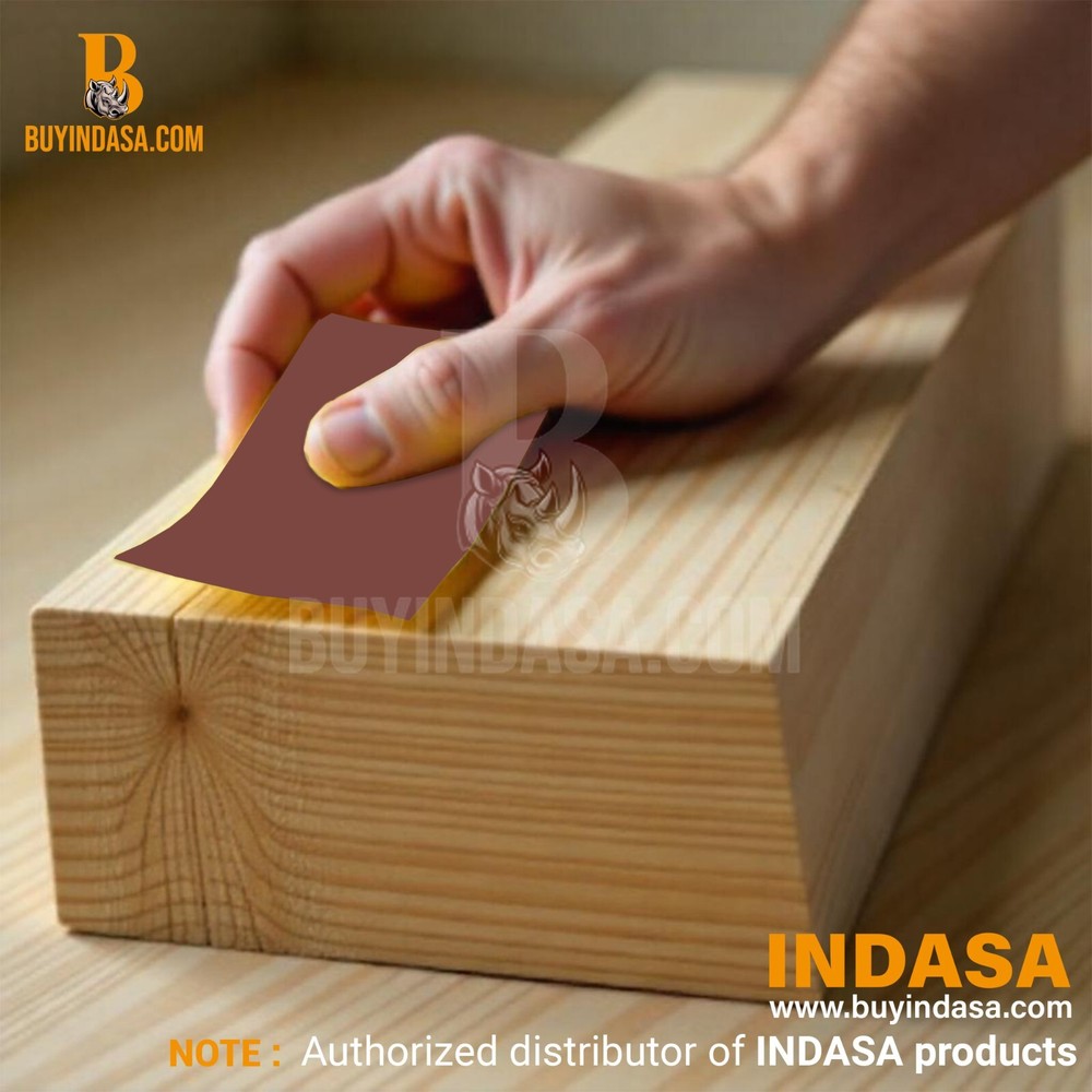 Indasa 50 PCS Full Sheets 9"x11" Wet & Dry Sanding Sheets, 60 - 2500 Range