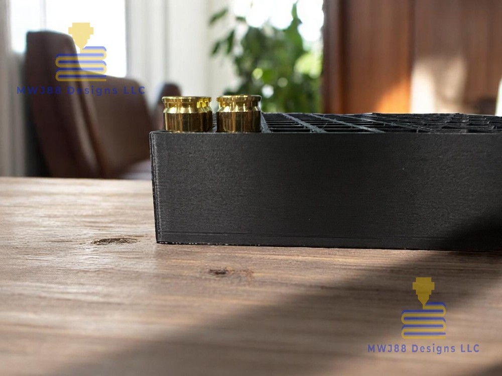 9mm Stackable Ammo Storage Box Tray - 100rd Round - Multiple Colors Available!