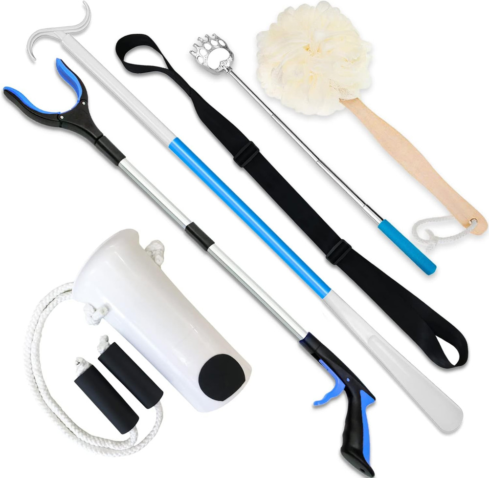 6PC Hip Kit, Hip Replacement Kit after Surgery,Hip Kit for Seniors Total Hip Rep