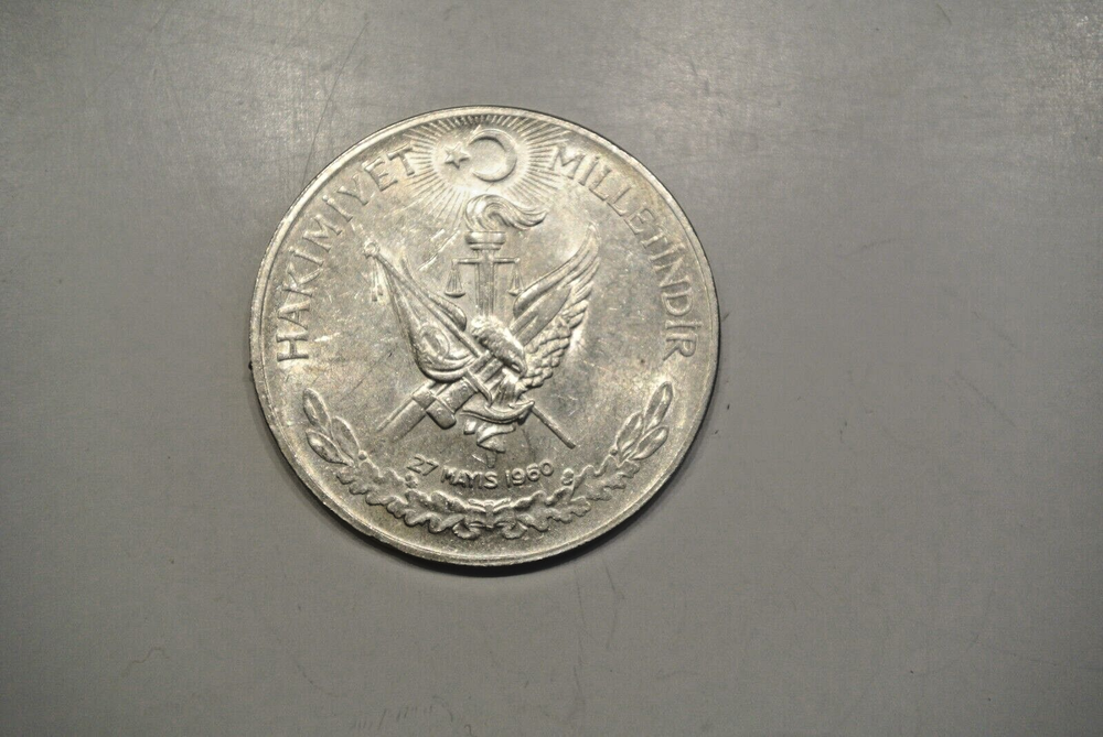 10 LIRA 1960 silver HISTORIQUE coin époque